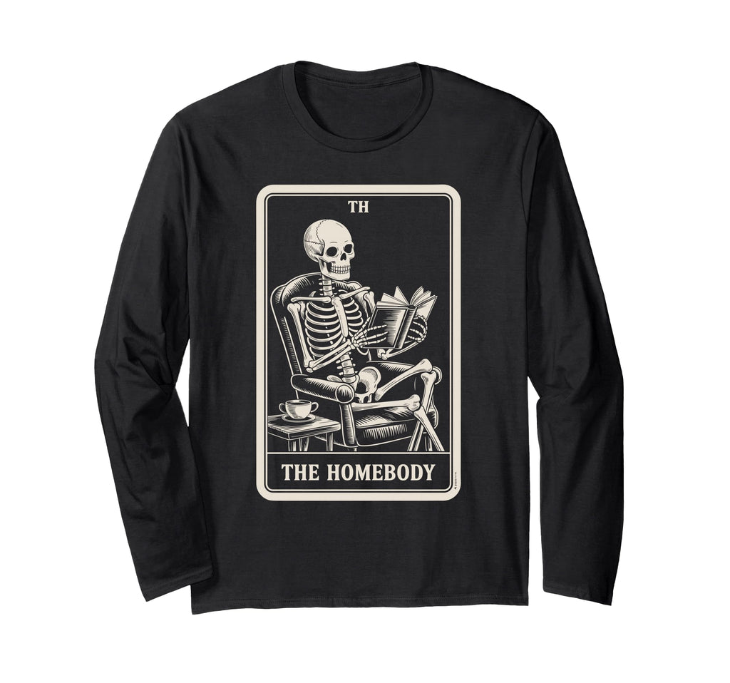 Homebody Tarot Indoorsy Antisocial T-Shirt - Custom Art Print Unisex - T-Shirt, Sweatshirt, Hoodie