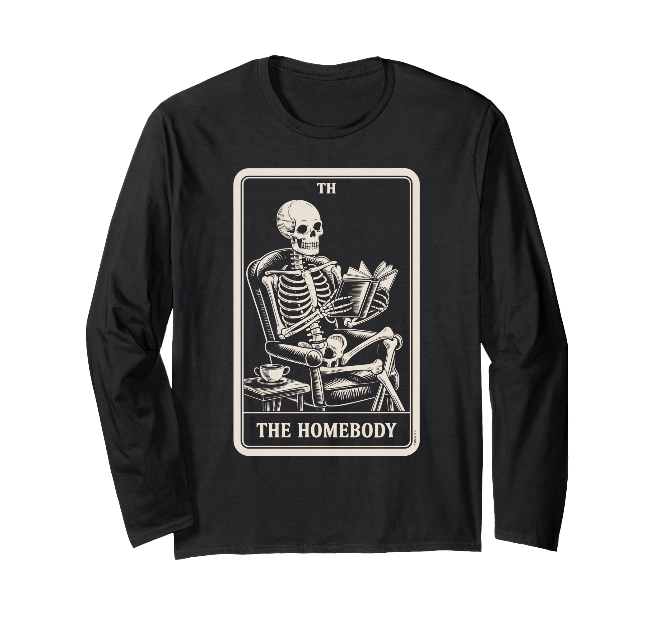 Homebody Tarot Indoorsy Antisocial T-Shirt - Custom Art Print Unisex - T-Shirt, Sweatshirt, Hoodie