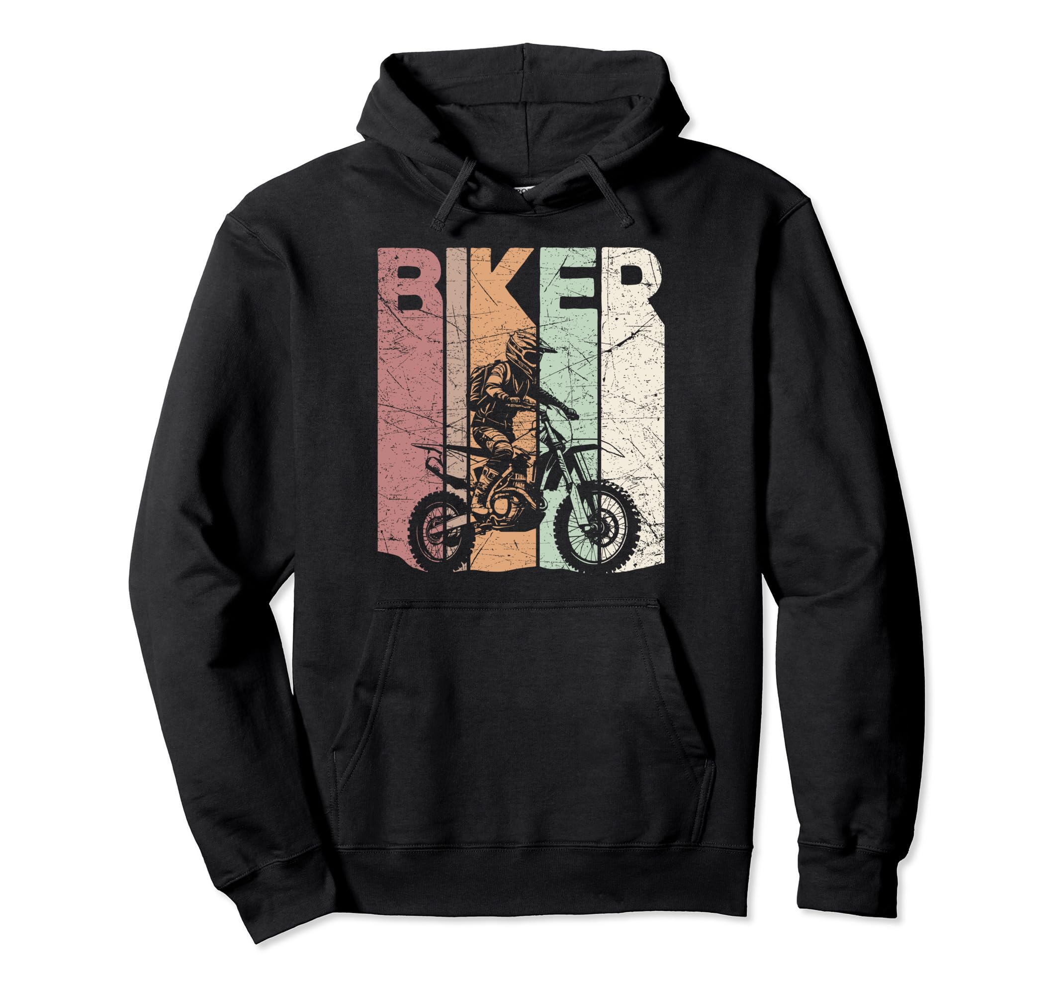 Motocross Biker Off Road Bike Rider Dirt Hoodie - Trendy Graphic Men Women - T-Shirt, Sweatshirt, Hoodie