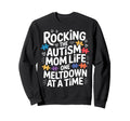 Autism Mom Autism Dad Autistic Child Sweatshirt - Graphic Print Men Women - T-Shirt, Sweatshirt, Hoodie