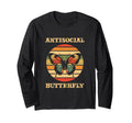 Antisocial Butterfly T-Shirt - Streetwear Style for Adults - T-Shirt, Sweatshirt, Hoodie
