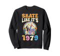 Roller Skating 70S 80S Roller Sweatshirt - Custom Art Print Men Women - T-Shirt, Sweatshirt, Hoodie