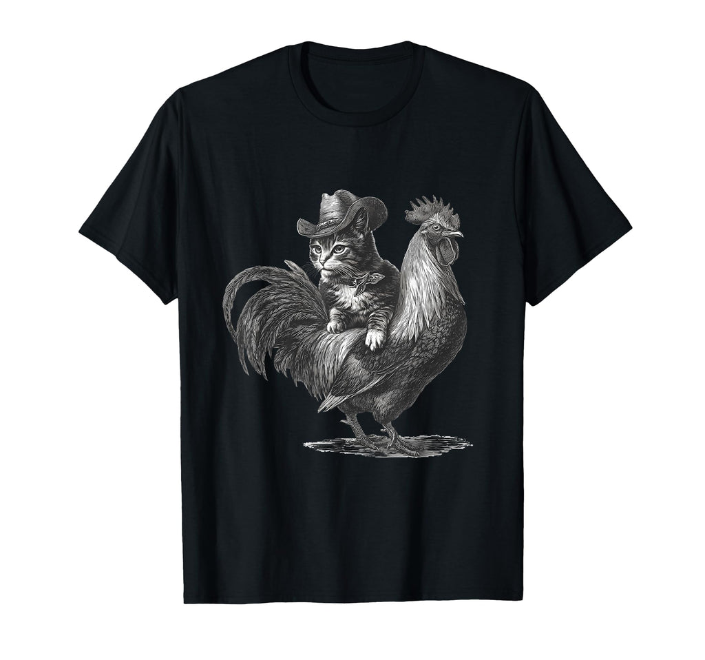Country Western Cowgirl Funny Cowboy T-Shirt - Custom Art Print for Adults - T-Shirt, Sweatshirt, Hoodie