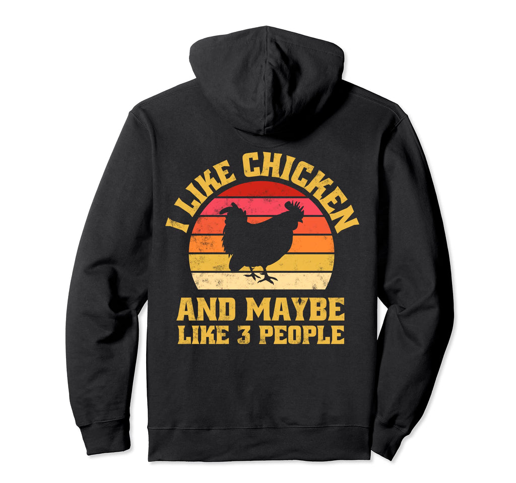 Funny Farm Animal Chicken Lover Hoodie - Aesthetic Graphic for Adults - T-Shirt, Sweatshirt, Hoodie
