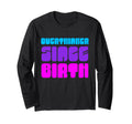 Overthinker Since Birth Funny Text T-Shirt - Aesthetic Graphic Unisex - T-Shirt, Sweatshirt, Hoodie