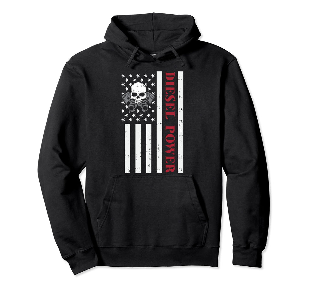 Funny Diesel Mechanic Motorcycle Hoodie - Custom Art Print for Adults - T-Shirt, Sweatshirt, Hoodie