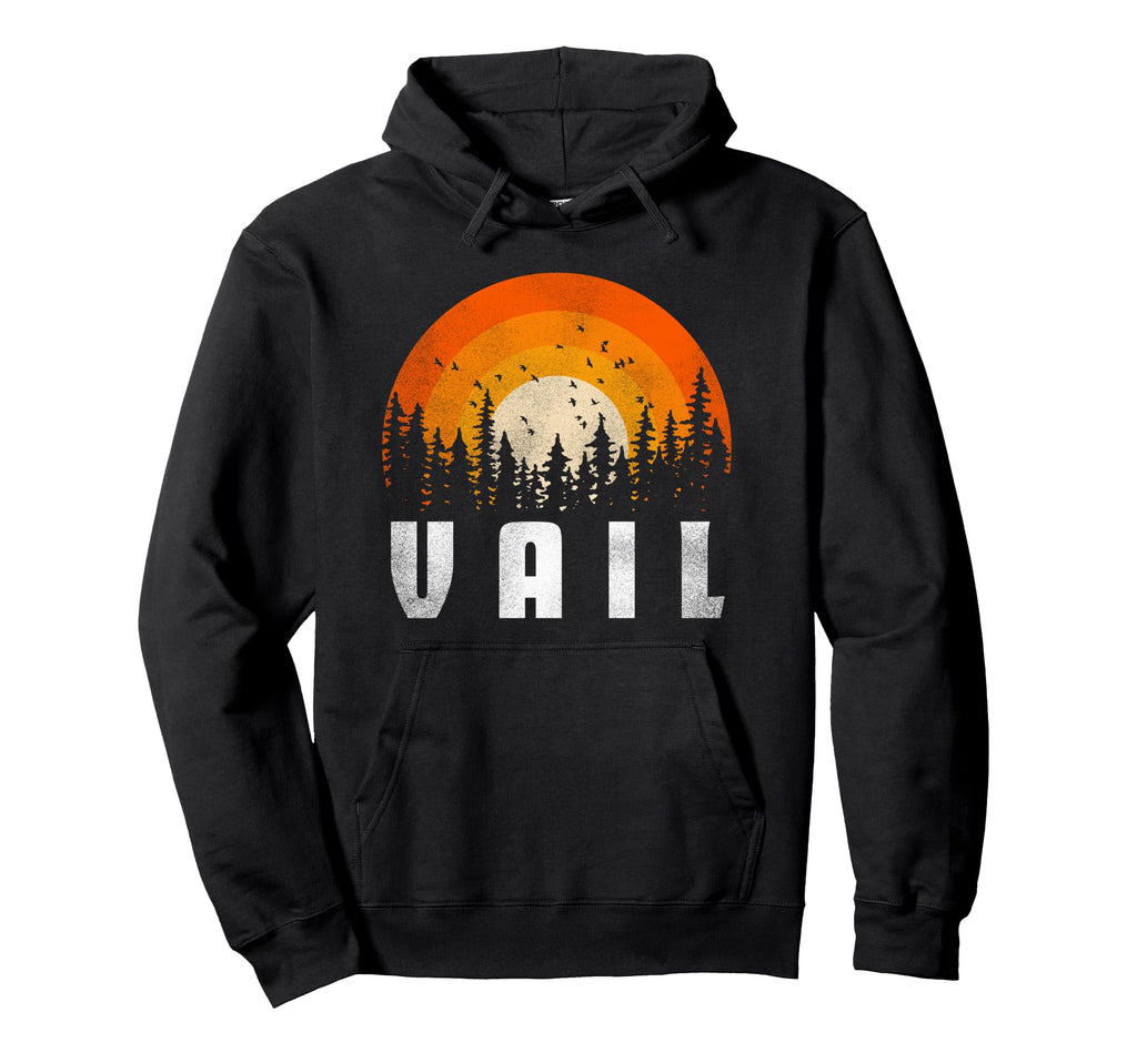 Vail 70S 80S Hoodie - Trendy Graphic for Adults - T-Shirt, Sweatshirt, Hoodie