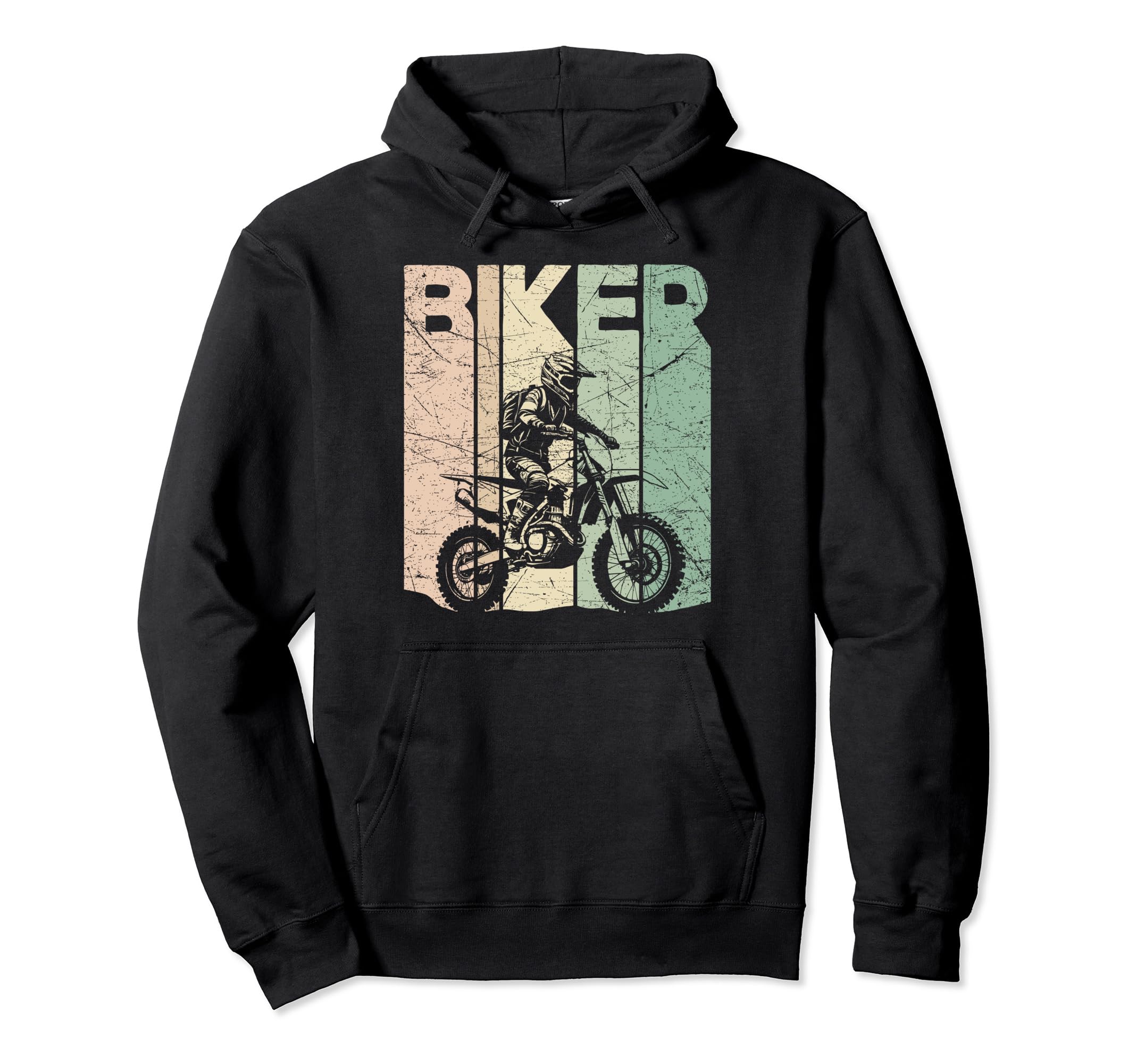 Motocross Biker Off Road Bike Rider Dirt Hoodie - Minimalist Print Unisex - T-Shirt, Sweatshirt, Hoodie