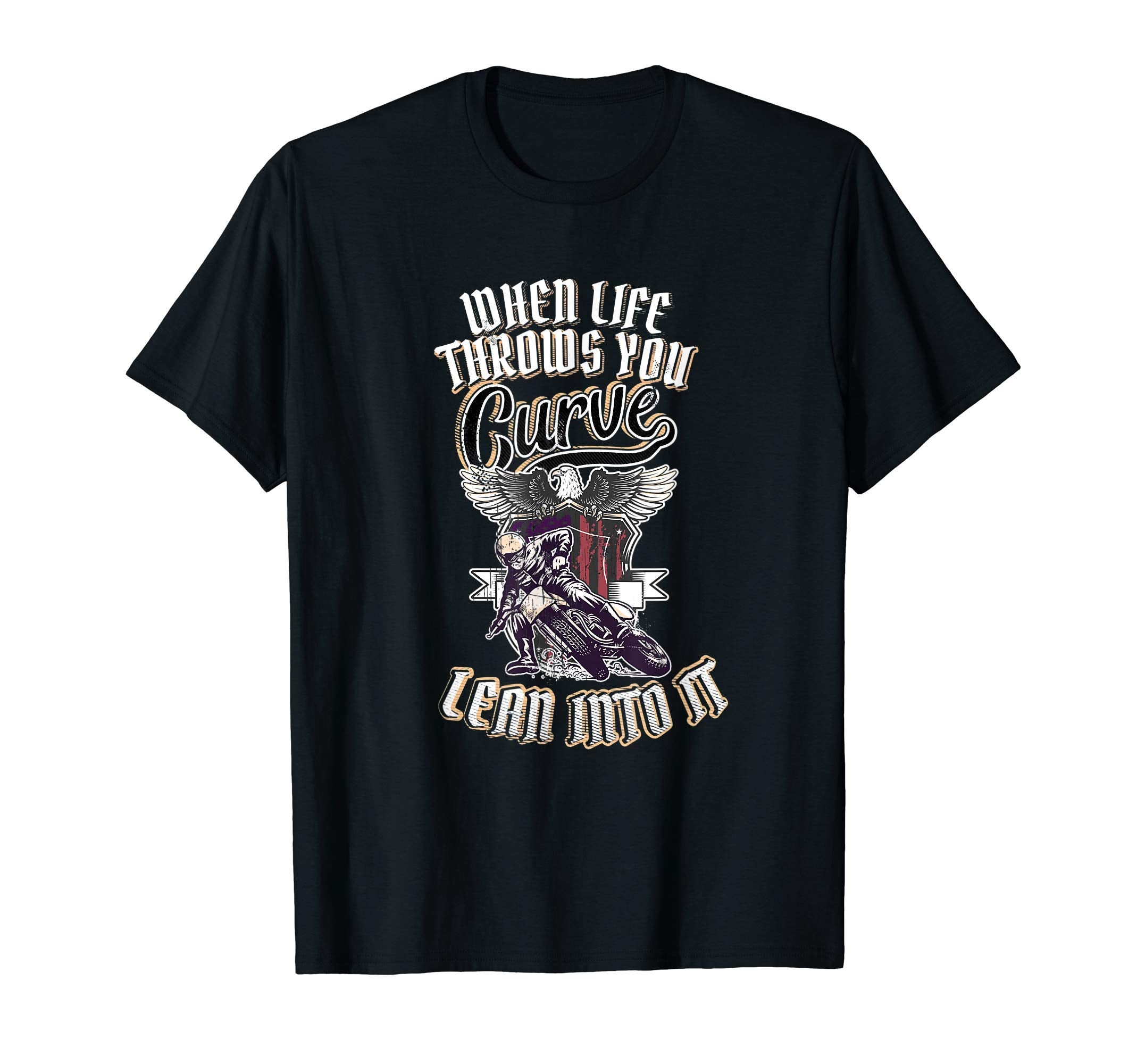 Funny Motorcycle American Eagle Biker T-Shirt - Trendy Graphic Men Women - T-Shirt, Sweatshirt, Hoodie