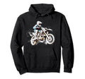 Dirt Bike Riding Motocross Racing Hoodie - Trendy Graphic Men Women - T-Shirt, Sweatshirt, Hoodie