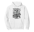 New Orleans La Hotrod Car And Motorcycle Hoodie - Graphic Print for Adults - T-Shirt, Sweatshirt, Hoodie