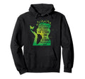 Green Awareness Ribbon Butterfly Hoodie - Aesthetic Graphic Men Women - T-Shirt, Sweatshirt, Hoodie