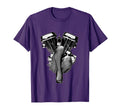 Ultra Sexy Hd Panhead Pinup Motorcycle T-Shirt - Unique Graphic Unisex - T-Shirt, Sweatshirt, Hoodie