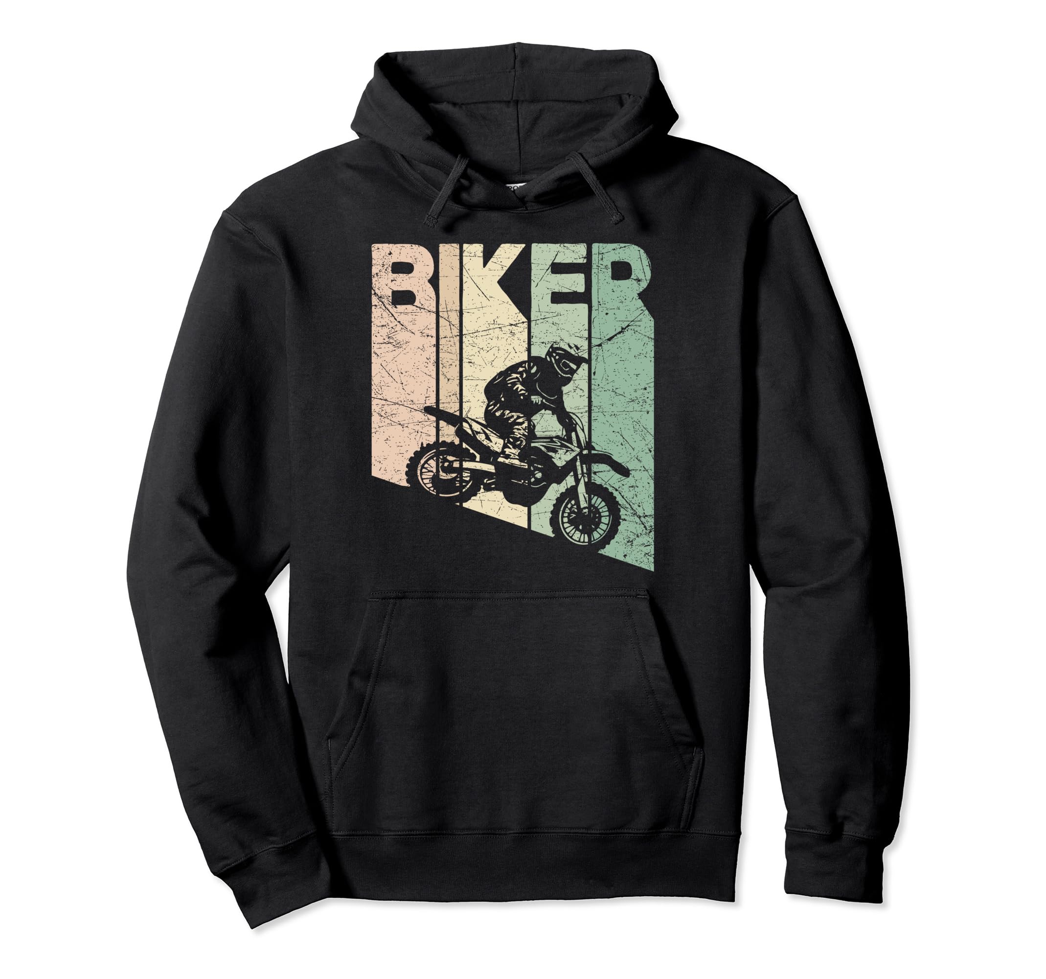 Motocross Biker Off Road Bike Rider Hoodie - Streetwear Style for Adults - T-Shirt, Sweatshirt, Hoodie