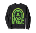 Hope Is Real Mental Health Sweatshirt - Minimalist Print Unisex - T-Shirt, Sweatshirt, Hoodie