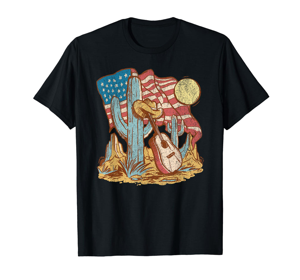 Western Country Music America Usa T-Shirt - Aesthetic Graphic Men Women - T-Shirt, Sweatshirt, Hoodie