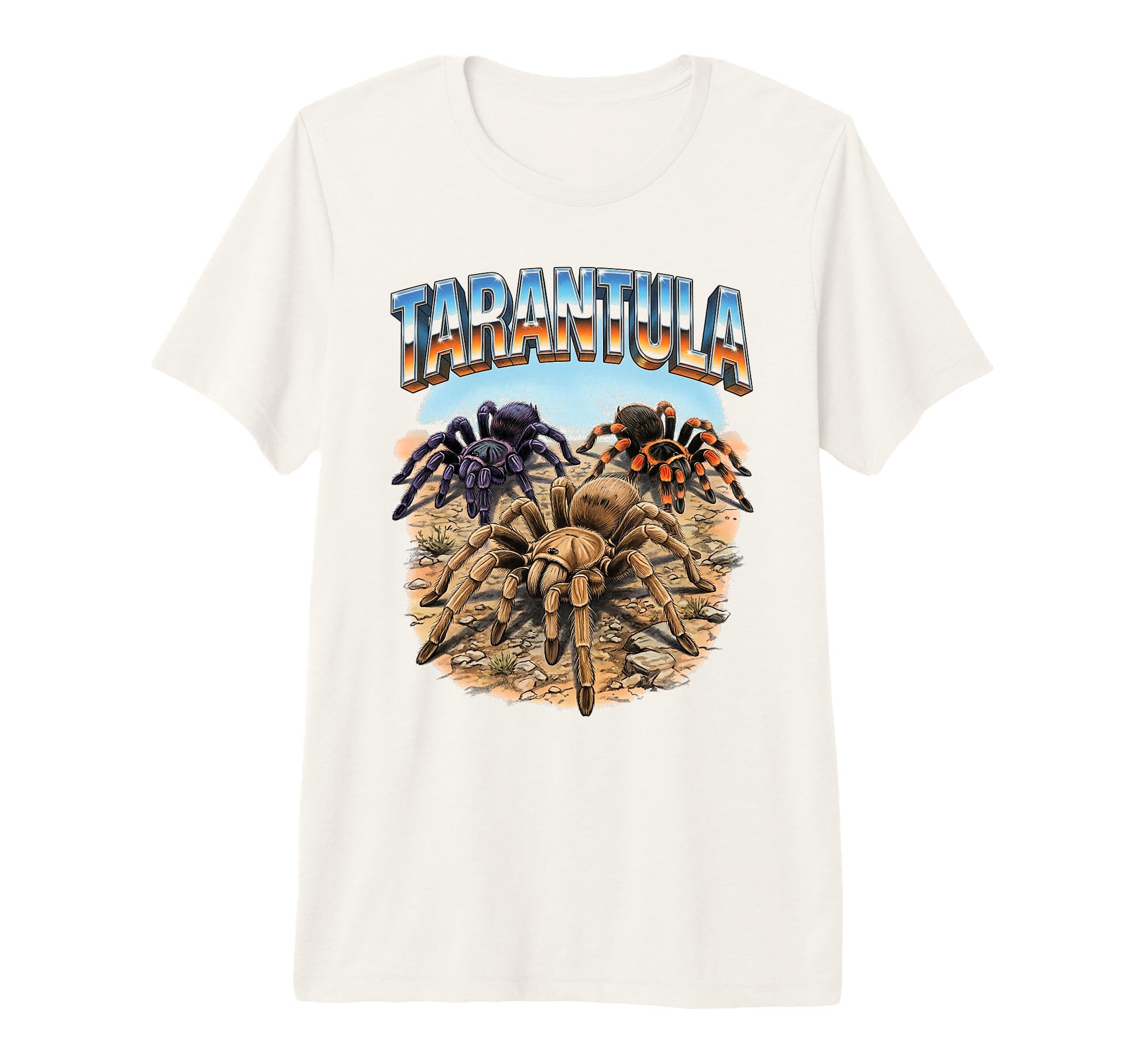 Tarantula 70S 90S Tarantula Animal T-Shirt - Fun Novelty Design for Adults - T-Shirt, Sweatshirt, Hoodie