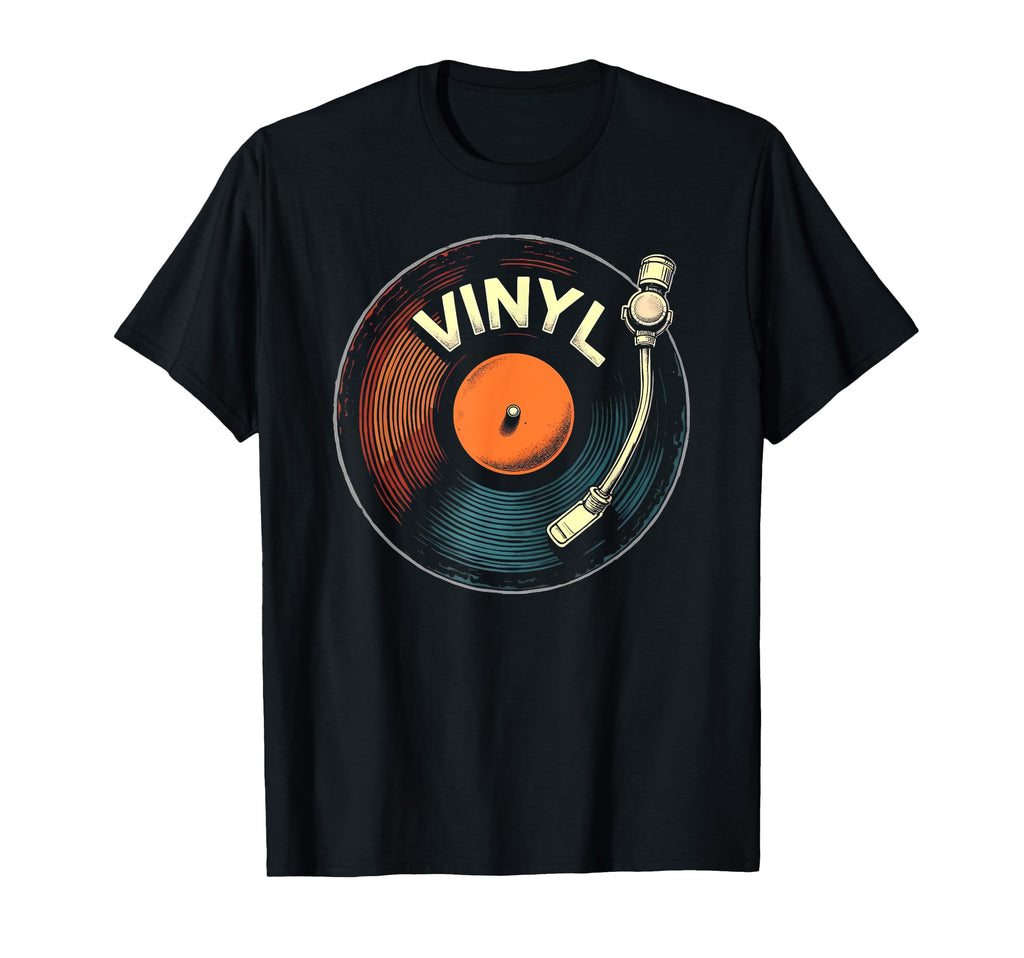 Timeless Music Vinyl Record Player T-Shirt - Fun Novelty Design Unisex - T-Shirt, Sweatshirt, Hoodie
