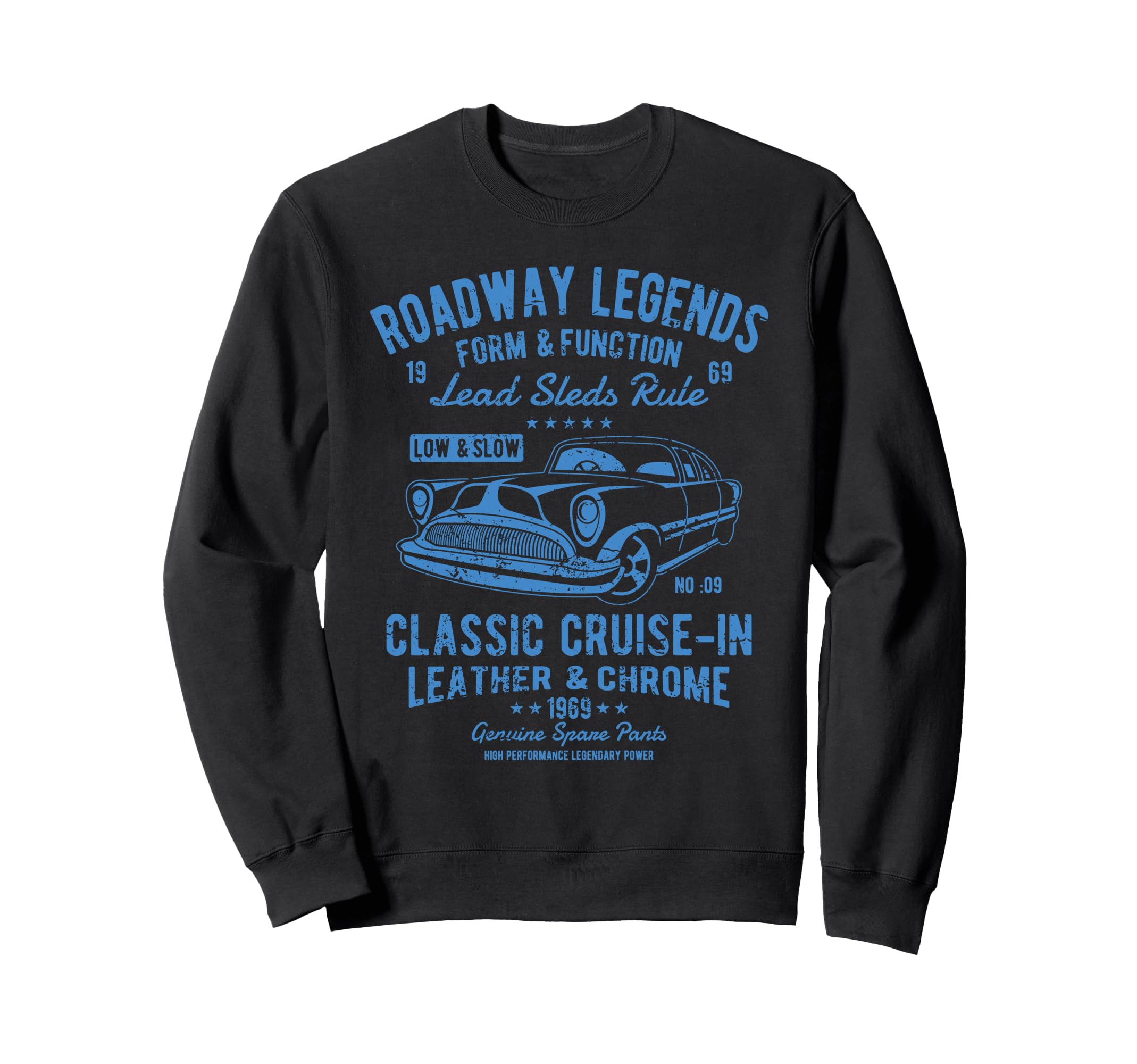 Automotive Nostalgia Car Cruise Sweatshirt - Custom Art Print Unisex - T-Shirt, Sweatshirt, Hoodie