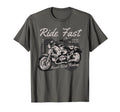 American Motorcycle Biker Distress T-Shirt - Novelty Apparel for Adults - T-Shirt, Sweatshirt, Hoodie