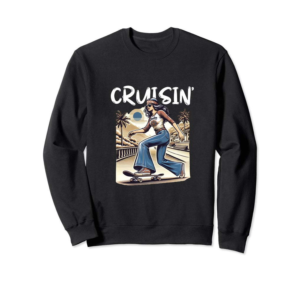 Vibe Skater Sweatshirt - Novelty Apparel for Adults - T-Shirt, Sweatshirt, Hoodie