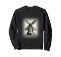 Windmill Coastal Whimsical Sweatshirt - Streetwear Style Men Women - T-Shirt, Sweatshirt, Hoodie