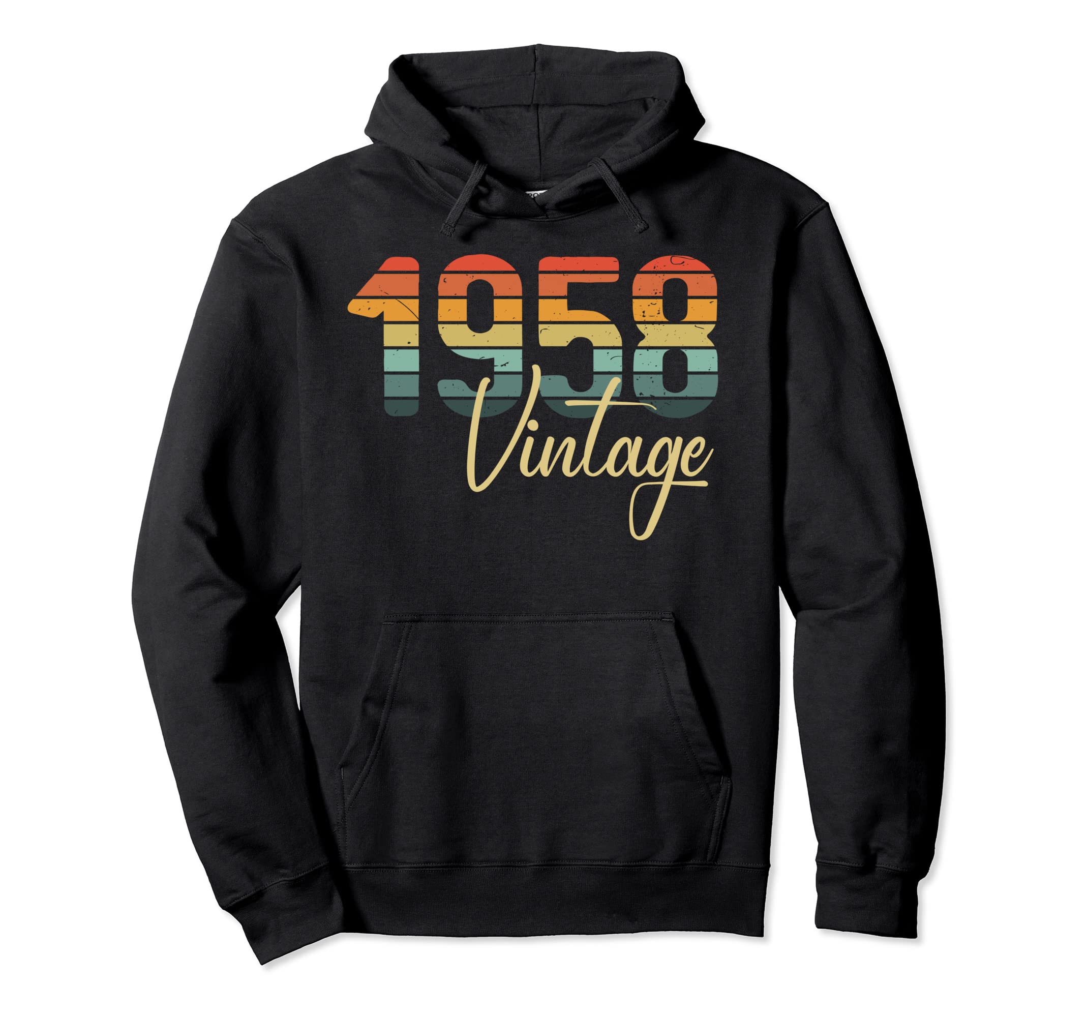 1958 All Original Parts B Day Sunset Hoodie - Graphic Print for Adults - T-Shirt, Sweatshirt, Hoodie