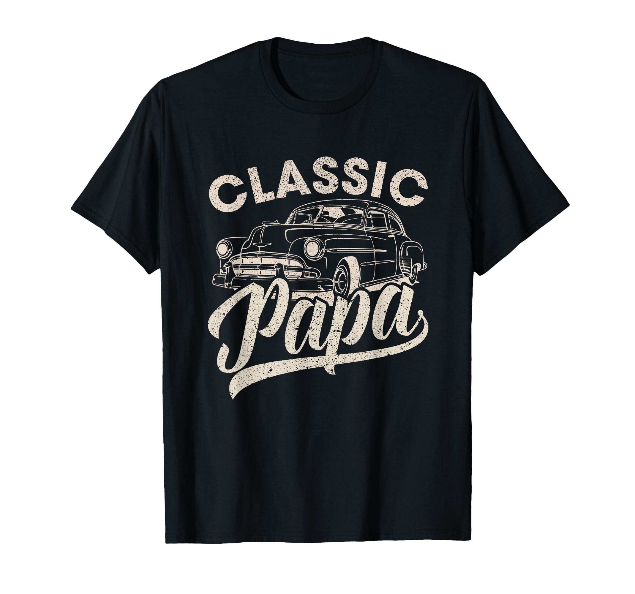 Papa Funny Car Lover Dad Papa Grandpa T-Shirt - Minimalist Print Men Women - T-Shirt, Sweatshirt, Hoodie