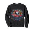 Floral Lens Music And Flower Sweatshirt - Minimalist Print Men Women - T-Shirt, Sweatshirt, Hoodie