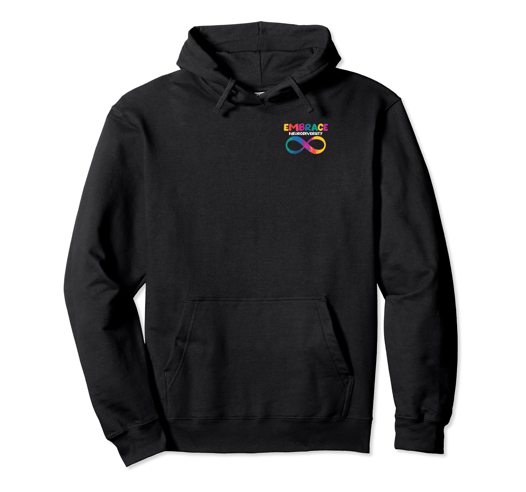 Embrace Neurodiversity Autism Adhd Asd Hoodie - Streetwear Style Unisex - T-Shirt, Sweatshirt, Hoodie