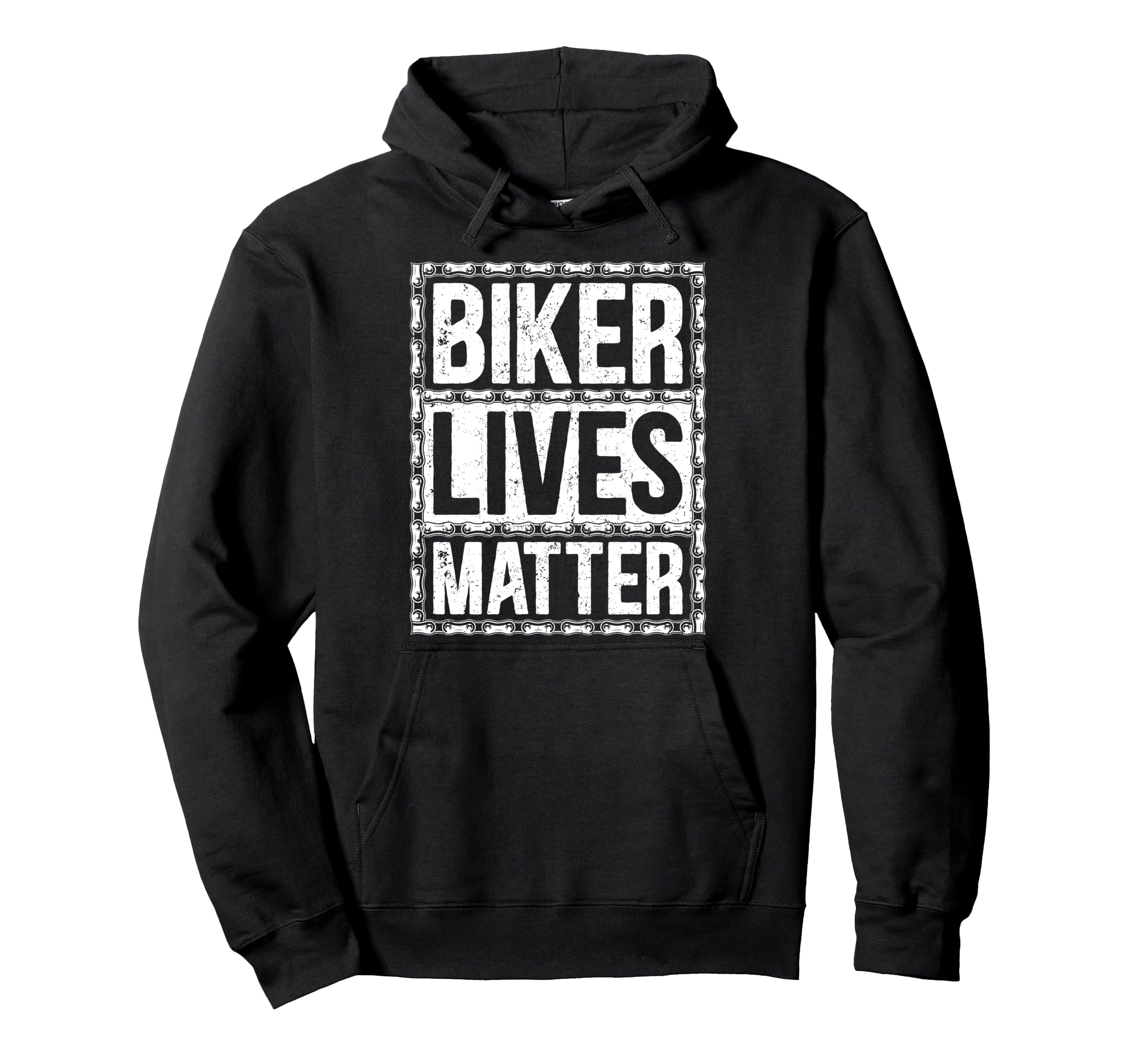 Biker Lives Matter Motorcycles Riding Hoodie - Custom Art Print Men Women - T-Shirt, Sweatshirt, Hoodie