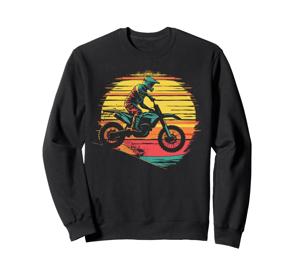 Motocross Motorcycle Bike Dirtbike Sweatshirt - Novelty Apparel Men Women - T-Shirt, Sweatshirt, Hoodie