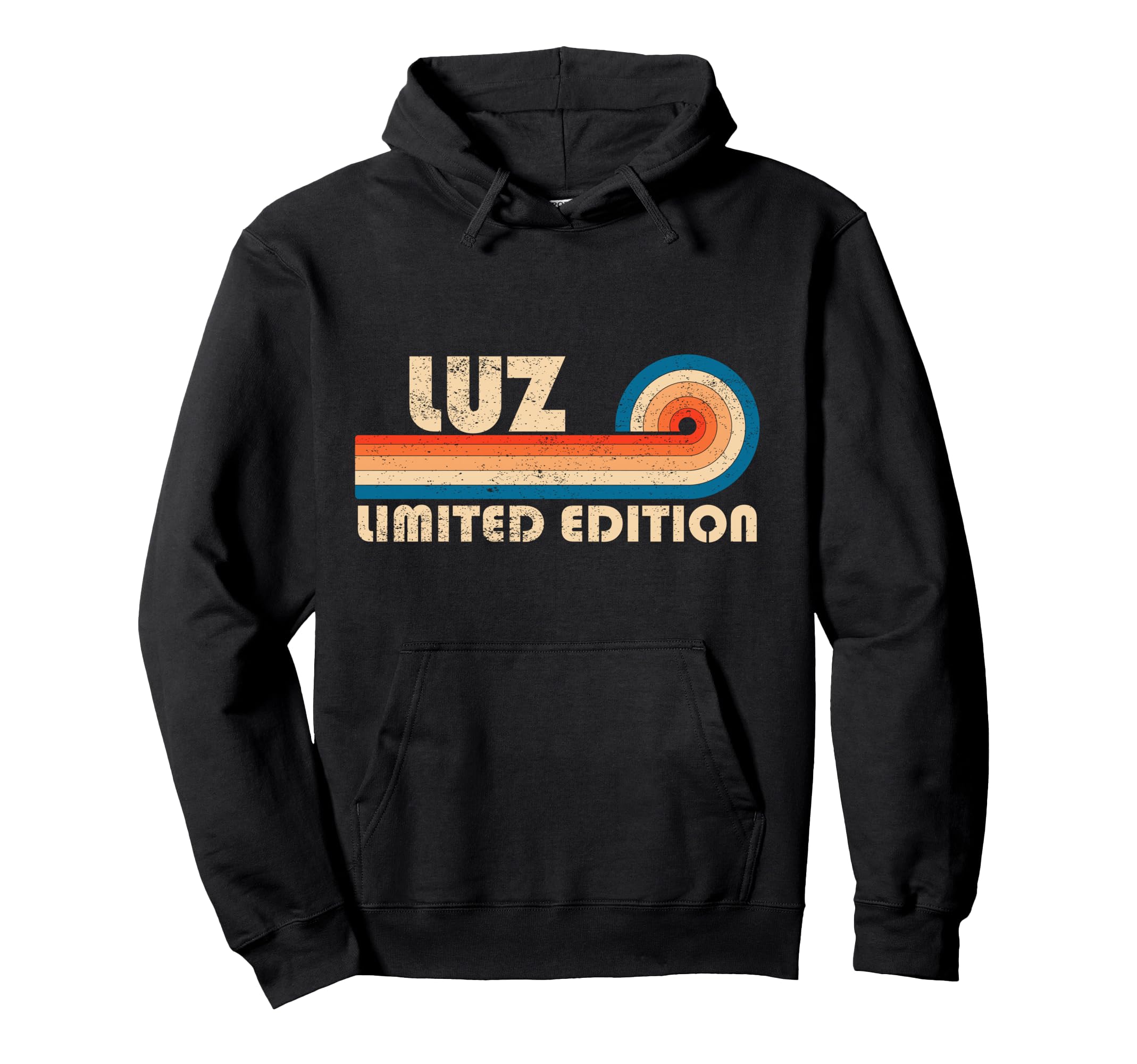 Luz 70S 80S Sunset Stripe Hoodie - Custom Art Print Unisex - T-Shirt, Sweatshirt, Hoodie