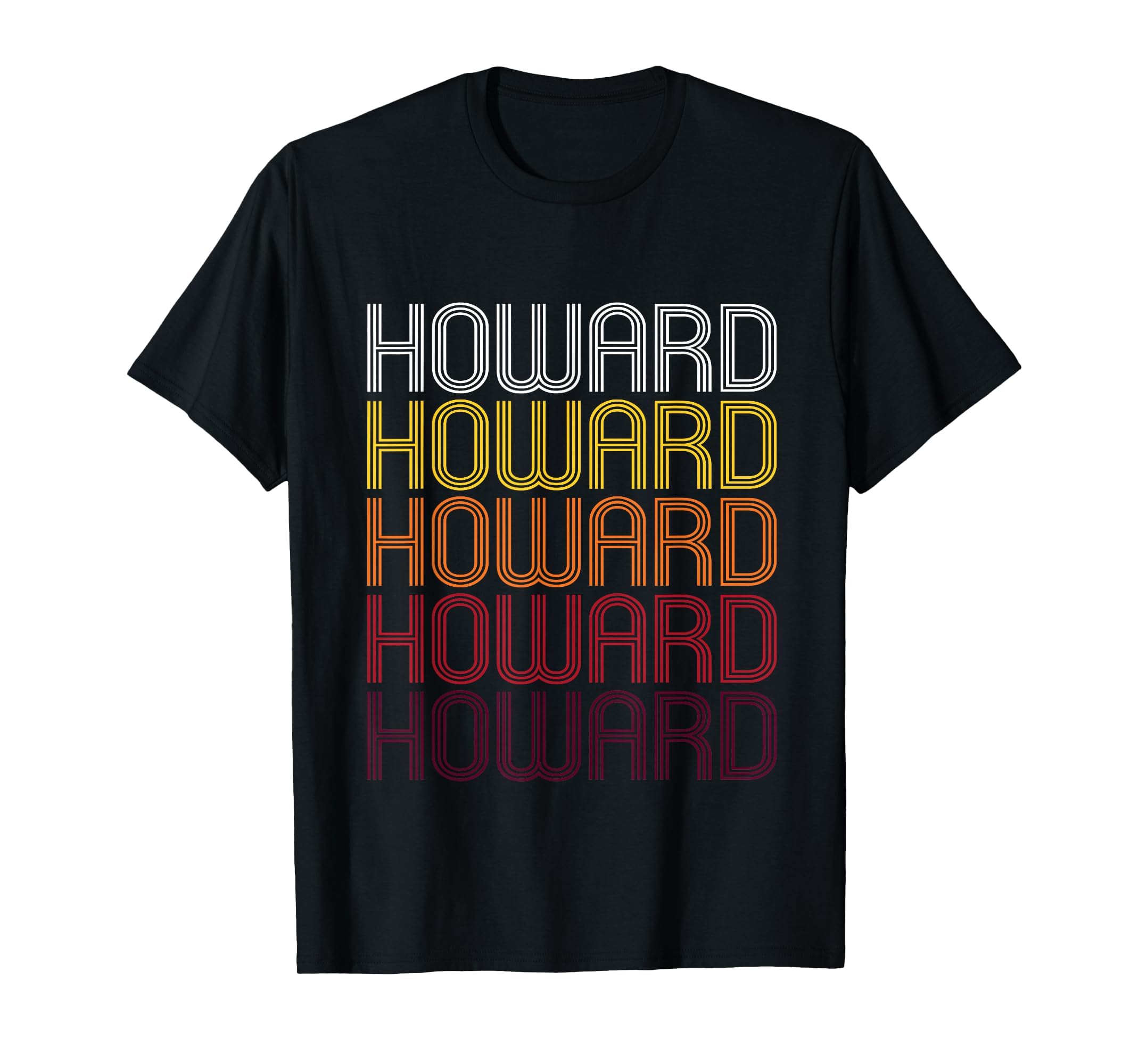 Howard Wordmark Pattern T-Shirt - Streetwear Style Unisex - T-Shirt, Sweatshirt, Hoodie