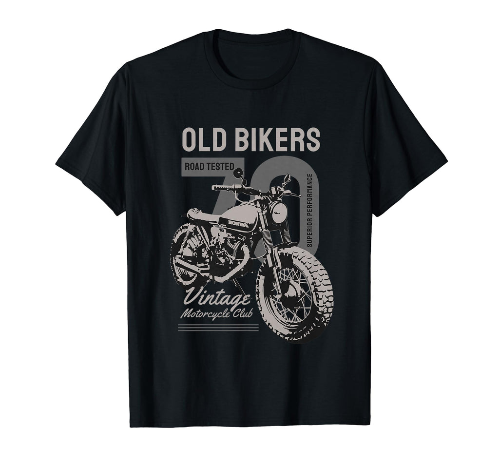 Old Bikers Motorcycle Club T-Shirt - Novelty Apparel Unisex - T-Shirt, Sweatshirt, Hoodie
