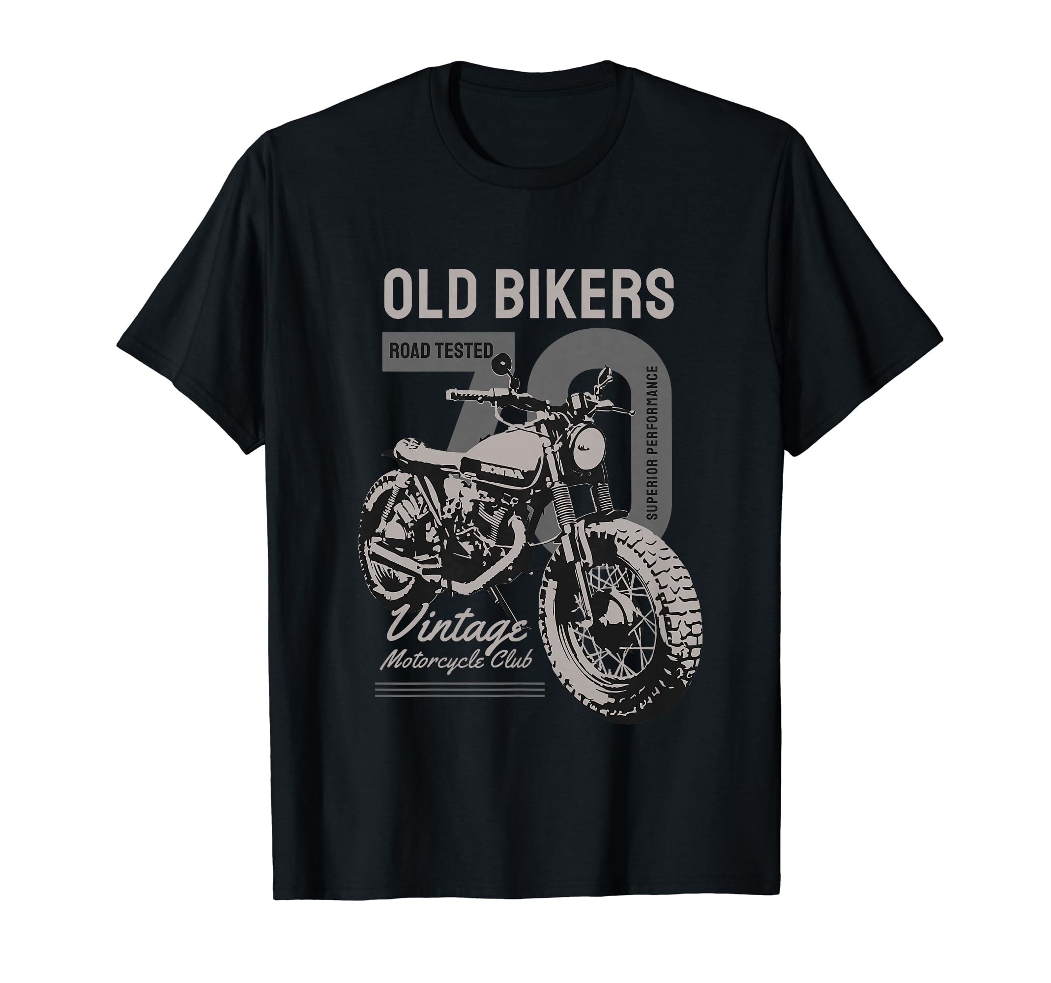 Old Bikers Motorcycle Club T-Shirt - Novelty Apparel Unisex - T-Shirt, Sweatshirt, Hoodie