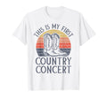 My First Country Concert Country Music T-Shirt - Graphic Print for Adults - T-Shirt, Sweatshirt, Hoodie