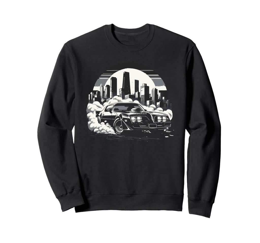 Muscle Car 60S 70S Car Lover Sweatshirt - Minimalist Print for Adults - T-Shirt, Sweatshirt, Hoodie