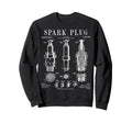 Spark Plug Car Motorcycle Engine Sweatshirt - Unique Graphic Men Women - T-Shirt, Sweatshirt, Hoodie