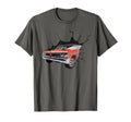 Red 1964 Gto American Muscle Car Car T-Shirt - Unique Graphic Men Women - T-Shirt, Sweatshirt, Hoodie