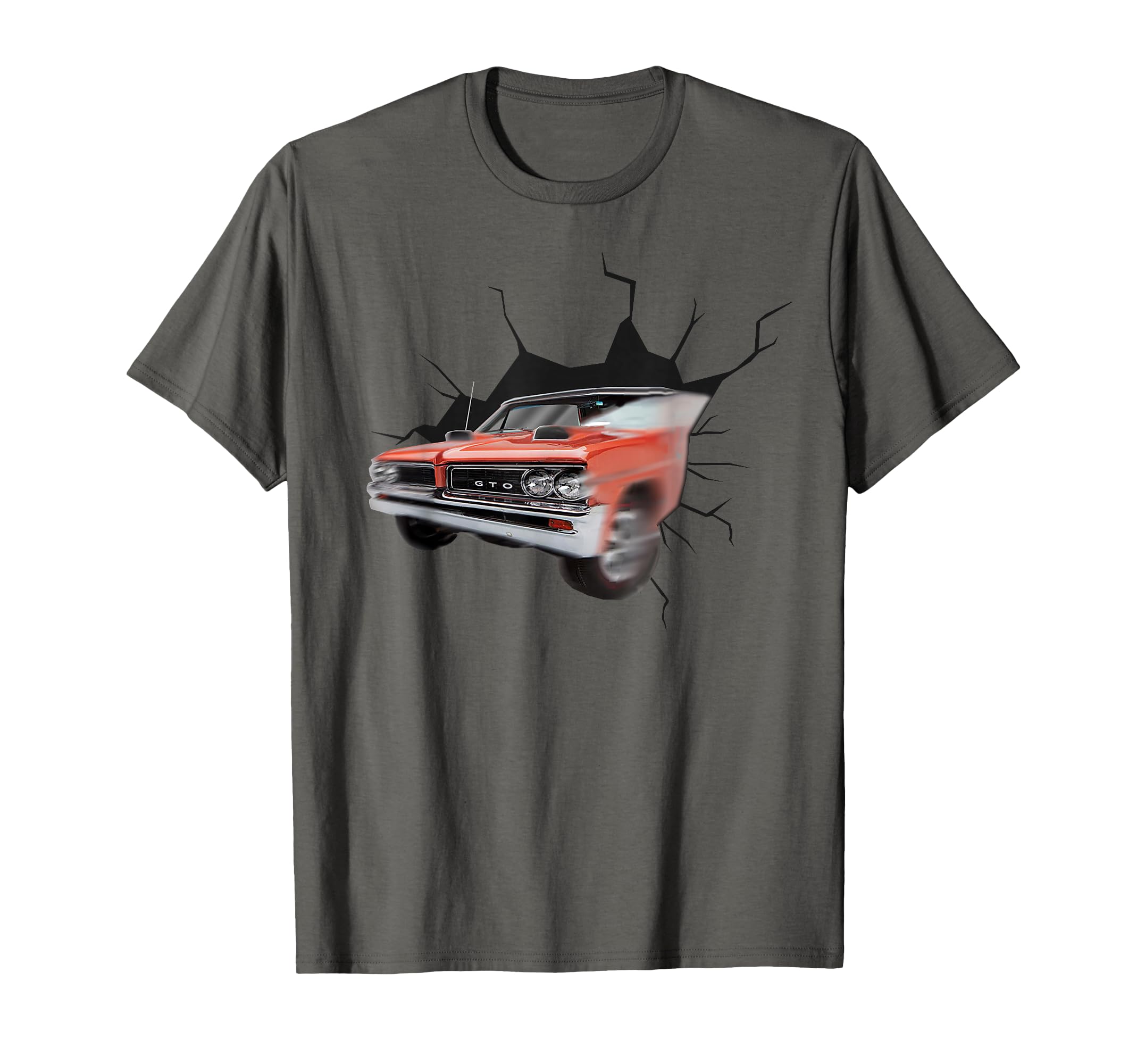 Red 1964 Gto American Muscle Car Car T-Shirt - Unique Graphic Men Women - T-Shirt, Sweatshirt, Hoodie