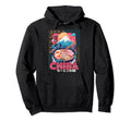 Chiba City 80S Synthwave Ramen Bowl Japan Hoodie - Graphic Print for Adults - T-Shirt, Sweatshirt, Hoodie
