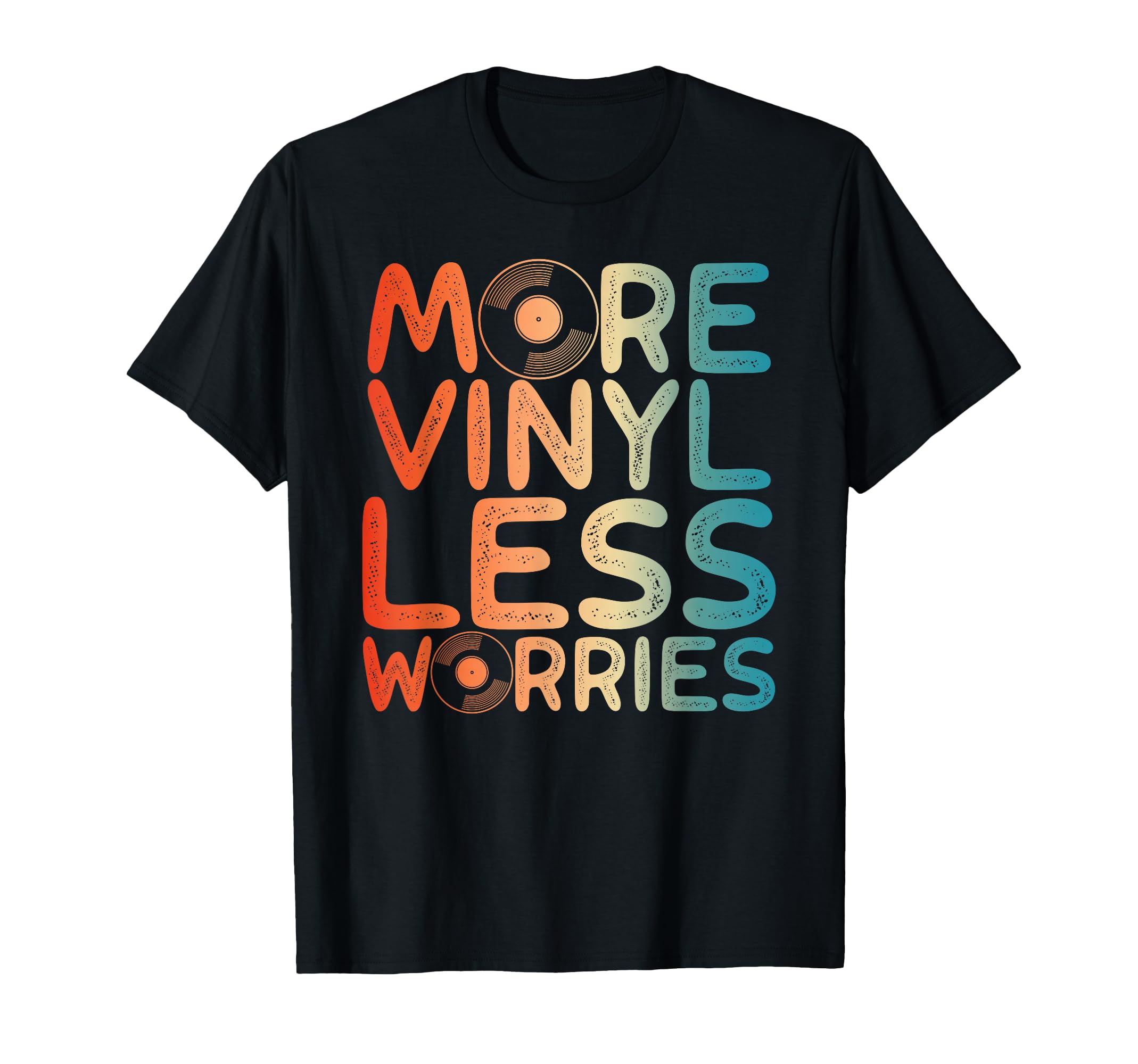 Vinyl Collecting Record Player T-Shirt - Minimalist Print Men Women - T-Shirt, Sweatshirt, Hoodie