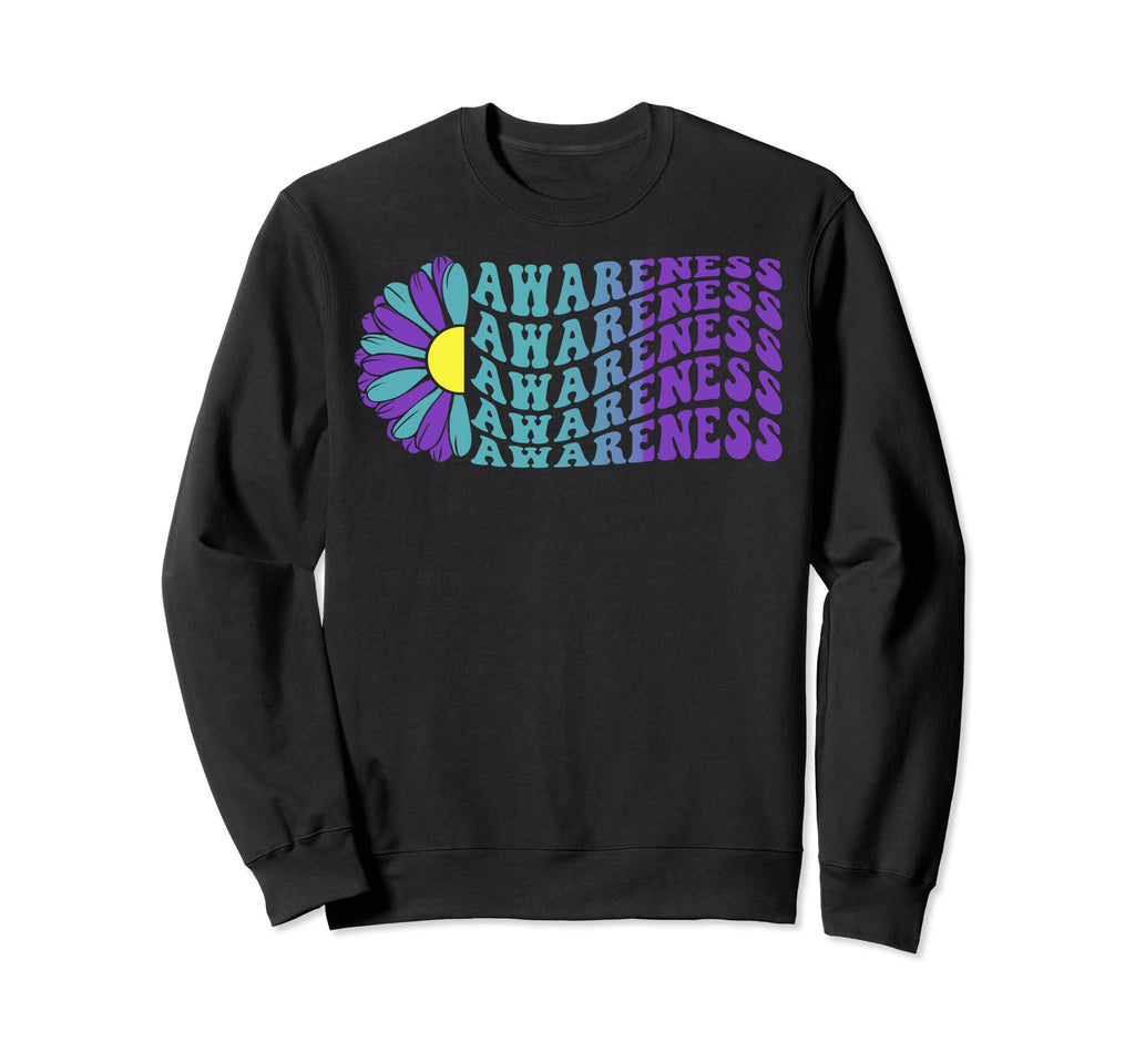Awareness Mental Health Awareness Sweatshirt - Graphic Print Unisex - T-Shirt, Sweatshirt, Hoodie