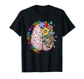 Mental Awareness Flower Green Ribbon T-Shirt - Trendy Graphic Unisex - T-Shirt, Sweatshirt, Hoodie