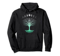 Tree Planets Yoga Meditation Spiritual Hoodie - Novelty Apparel Men Women - T-Shirt, Sweatshirt, Hoodie