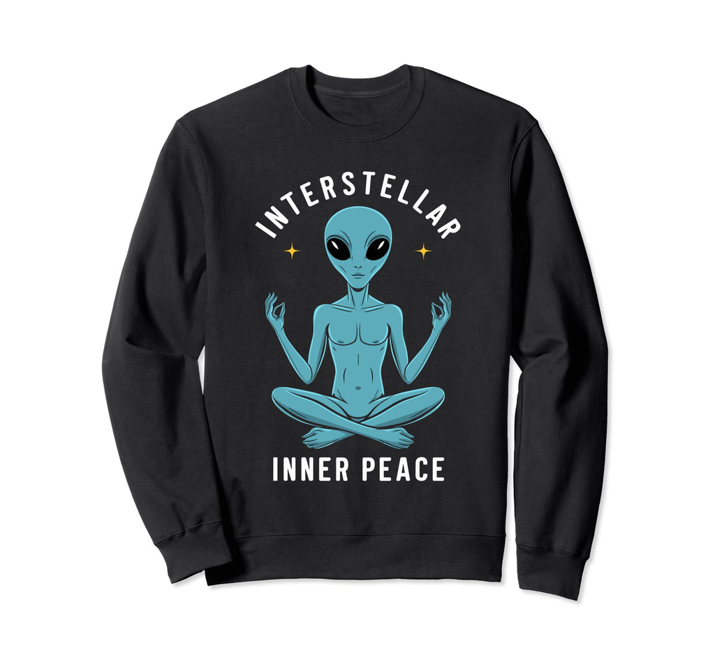 Meditation Mindfulness Sweatshirt - Fun Novelty Design for Adults - T-Shirt, Sweatshirt, Hoodie