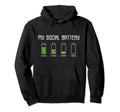 Funny Comical Introverts My Social Hoodie - Custom Art Print for Adults - T-Shirt, Sweatshirt, Hoodie