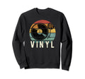 Vinyl Turntable Records Music Lp Sweatshirt - Novelty Apparel for Adults - T-Shirt, Sweatshirt, Hoodie