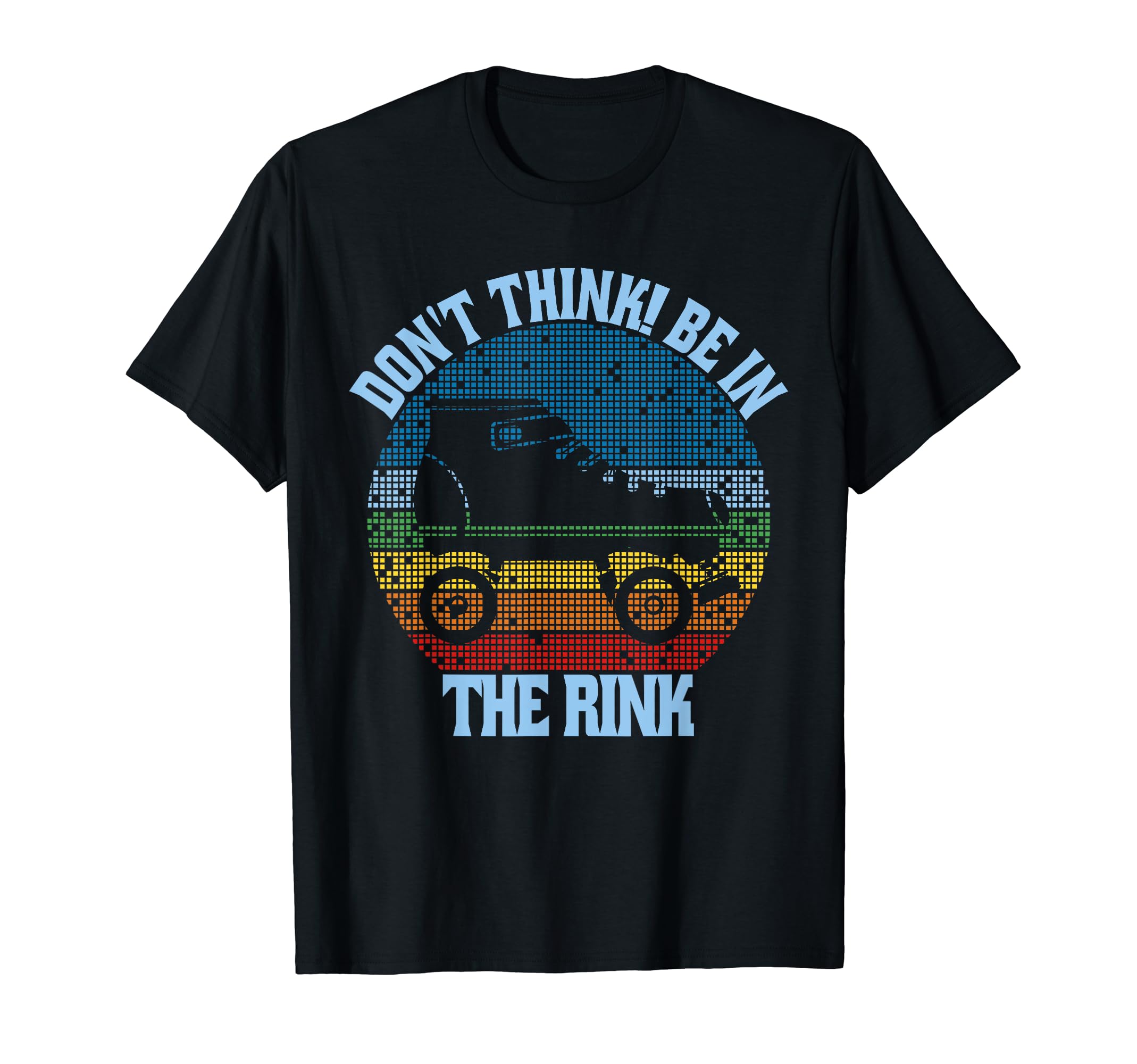 Roller Skate Rink Roller Blade Derby 70S T-Shirt - Trendy Graphic Unisex - T-Shirt, Sweatshirt, Hoodie